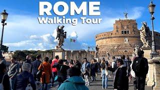 Rome Italy  Walking Tour  4K HDR 60fps  Explore the Eternal City