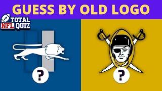 GUESS THE NFL TEAM from THEIR OLD LOGO  NFL Quiz