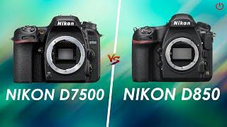 Nikon D7500 vs Nikon D850  Comparison