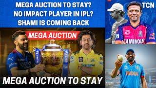 IPL 2025 Mega auction to stay?  No Impact player rule in IPL 2025?  IPL 2025 Tamil