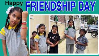 Janavi FRIENDSHIP DAY comedy video  rider mallesh new comedy video  childrens funny videos