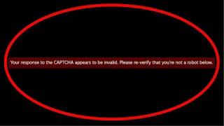 Steam - Your Response To The CAPTCHA Appears To Be Invalid. Please reverify That Yourre Not a robot