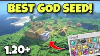 GOD SEED Minecraft 1.20 Bedrock And Pocket Edition  Seed Minecraft 1.20  Minecraft Seeds