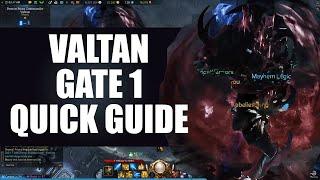 Valtan Gate 1 Shortest Guide Everything You Need to Know