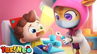 Neo Goes to the Dentist   Dentist Song  Good Habits  Kids Songs  Starhat Neo  Yes Neo