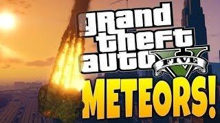 GTA 5 PC MODS - Meteor Shower Armageddon - GTA 5 MODS