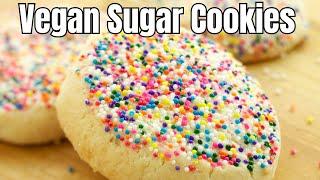 The BEST Vegan Sugar Cookies You Will Ever Taste