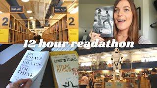 12 HOUR READING VLOG  BOOK BATTLE READATHON