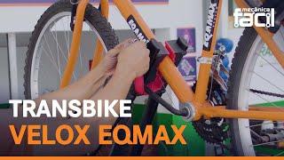 Como colocar a bike no transbike de teto?  + Seguro de bike  Eqmax Velox Aço