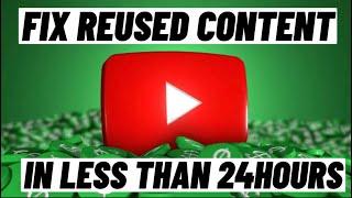 REUSED Content Monetization FIX In 2023 IT WORKS 1000%