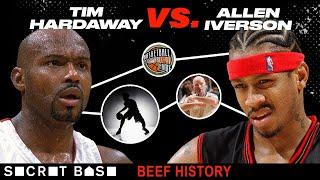 Tim Hardaway and Allen Iverson have beef over a signature move