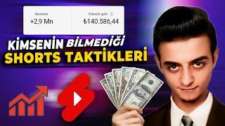 Youtube Shorts Karanlık Taktikler - Youtube Shorts ile PARA KAZANMA