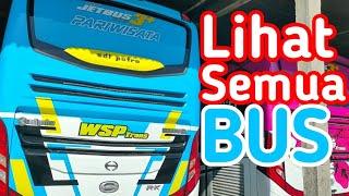 The Newest Wali Songo Putra Sidoarjo Tourism Bus East Java Indonesia 2021