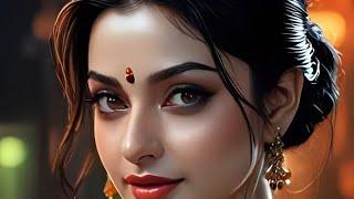 AI ART LOOKBOOK 4K VIDEO  Indian women beauty