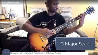 Stage 2 Student - Henderson Plays G Scale