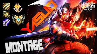 Wild Rift YASUO Montage - Best YASUO Plays  LoL Wild Rift Montage