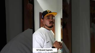 Фасон бейсболки ‘47 CAPTAIN с прямым козырьком #бейсболки #кепки #47brand #snapbackcap