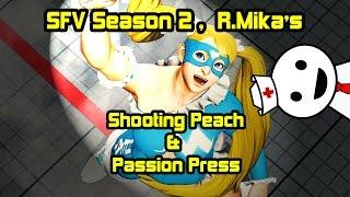 SFV Season 2 R.Mika Meaty Setups Shooting Peach & Passion Press