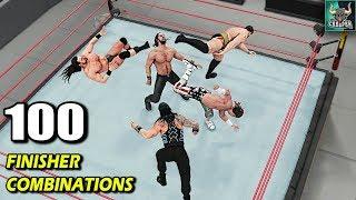 WWE 2K18 Top 100 Finisher Combinations WWE 2K24 Countdown