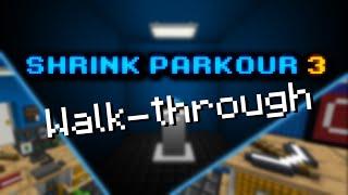 Minecraft Map Shrink Parkour 3 Walkthrough