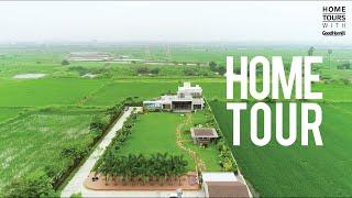An exclusive tour of a modern cum traditional house designed by Designritmo in Surat Gujarat