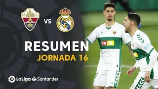 Resumen de Elche CF vs Real Madrid 1-1