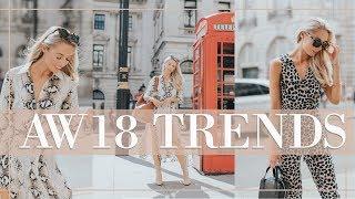 10 TRENDS FOR AUTUMN WINTER 2018 + HOW TO WEAR NOW  Fashion Mumblr