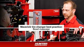 Maverick® tire changer best practice Bead massage