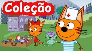 Kid-E-Cats em Portugues  Coleção dos episódios  Desenhos para crianças
