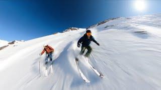 Val dIsere and Tignes Off Piste Ski Edit  GoPro Max 360 reframed