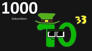 1000 Subs  Big Numbers