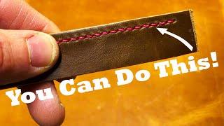 How to Hand Stitch Leather Get Better Fast