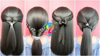 Прически для девочек. Красивые прически пошагово  Hairstyles for girls