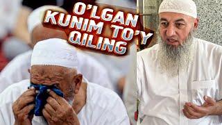 Olgan kunim toy qiling  Solihon domla kerakli maruza #2023