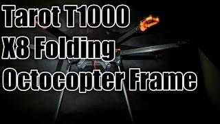 New Tarot X8 Folding Octocopter Frame-T1000