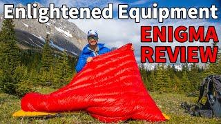 Enlightened Equipment ENIGMA QUILT Review  Ultralight Quilt 