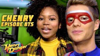 Jace Norman & Riele Downs Go BTS of The Chenry Episode  Henry Danger