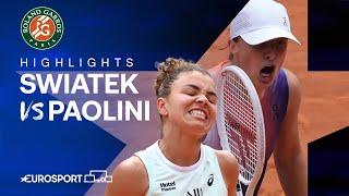 Iga Swiatek vs Jasmine Paolini  Final  French Open 2024 Extended Highlights 
