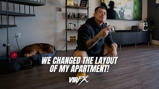 We changed the layout of my apartment in Sacramento Check it out