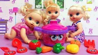 Baby Alive ile Oyuncak Bebek ve Konuşan Oyuncak Tencere  EvcilikTV