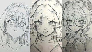 ️Art drawing  tiktok compilations   Anime  #187