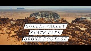 FLYING OVER GOBLIN VALLEY STATE PARK - Amazing Cinematic Drone Footage 4K - 2022