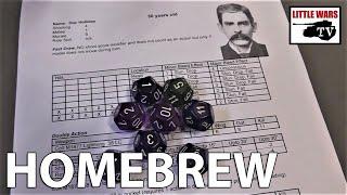 Designing Homebrew Wargaming Rules