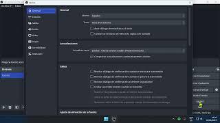 Cómo guardar la configuración de OBS Studio