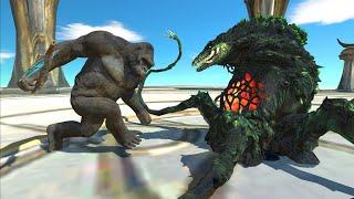 Biollante Fight King Kong - ARBS