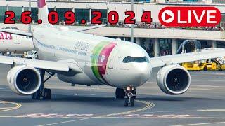 LIVE Airbus A330 ACTION From Madeira Island Airport 26.09.2024