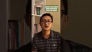 mengapa hukum dan politik dipisahkan? padahal praktiknya keduanya berjalan beriringan...