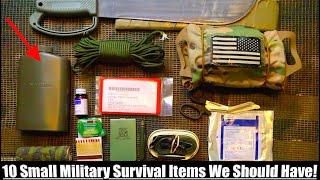 10 Small Military Field Items We Need In Our Survival Kit