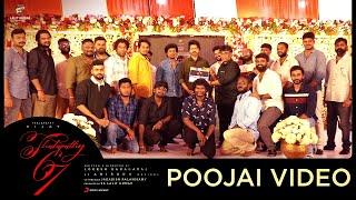 Thalapathy 67 Movie Poojai  Thalapathy Vijay  Sanjay Dutt  Trisha  Anirudh  Lokesh Kanagaraj