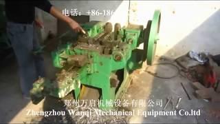 Steel wire nail making machine nail production line